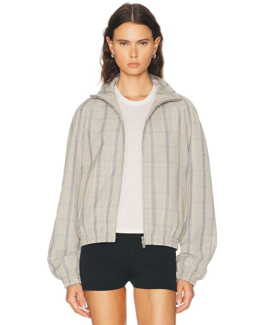 Acne Gray Onivia Bomber Jacket
