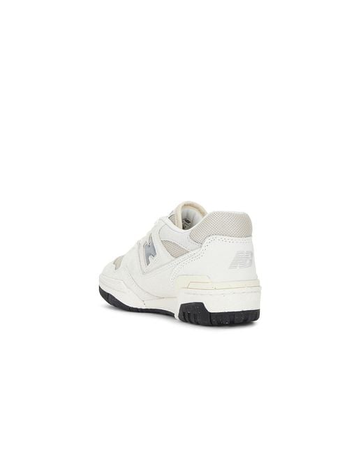 New Balance White 550 Sneaker