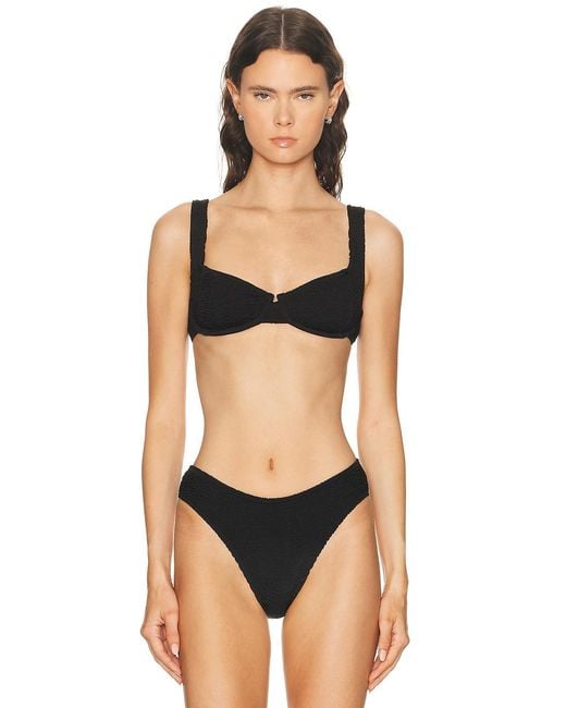 Bondeye Black Levi Balconette Bikini Top