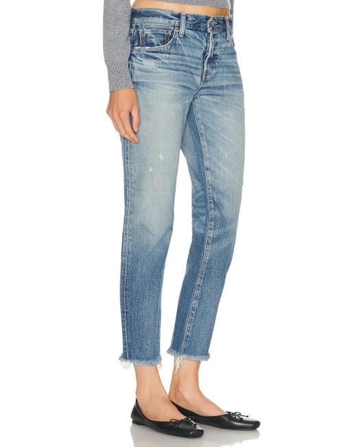 Moussy Blue Bretton Tapered