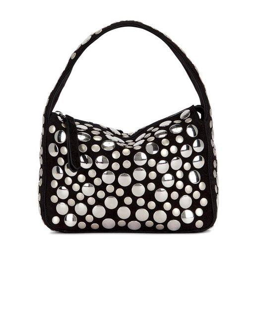 Khaite Black Elena Small Multi Stud Bag