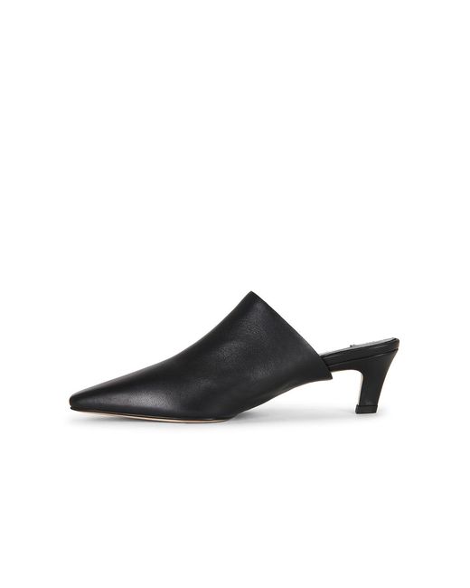 Totême  Black Soft Nappa Mules