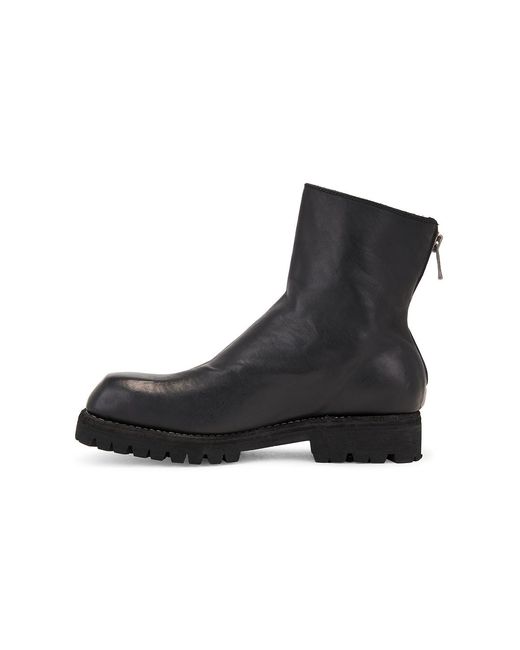 Guidi Black 79086V Square Toe Vibram for men