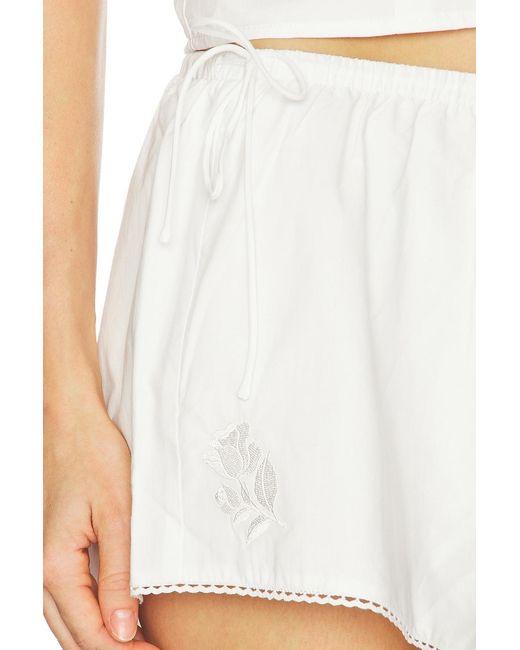 ELCE White Marisol Short
