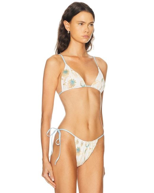 Sir Multicolor Cecile String Triangle Bikini Top