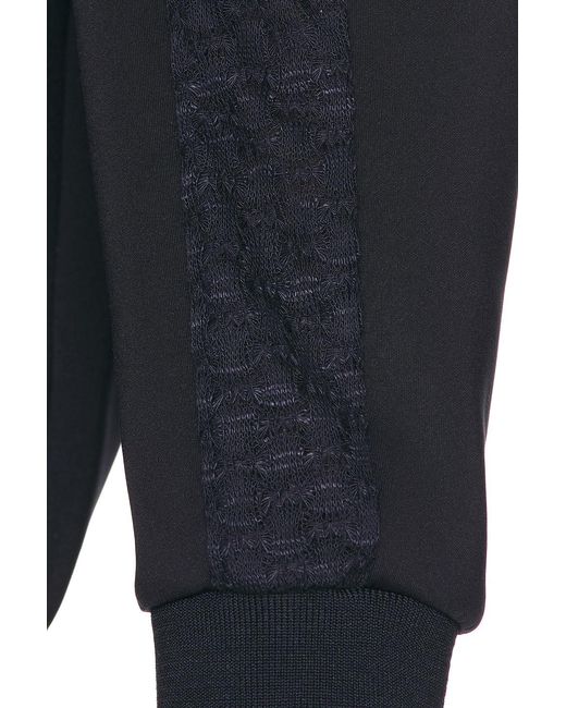 Palmes Blue Tricot Track Jacket for men
