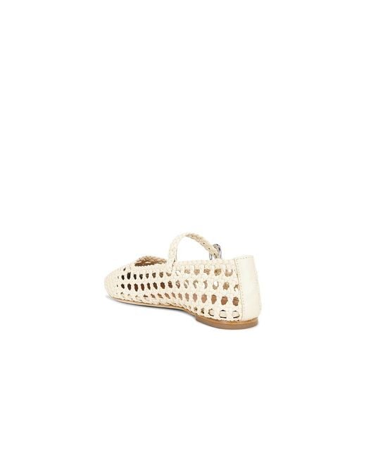 Staud Natural Mary Jane Nell Flat