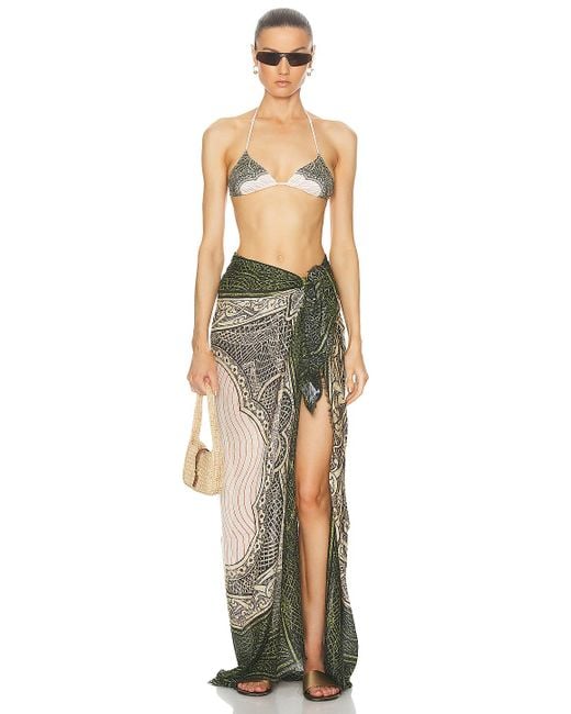 Jean Paul Gaultier Natural Cartouche Bikini Set