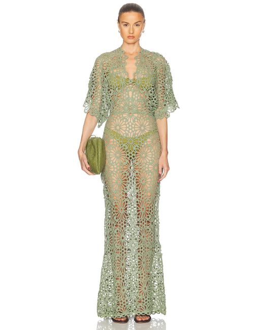 Norma Kamali Green Obie Gown