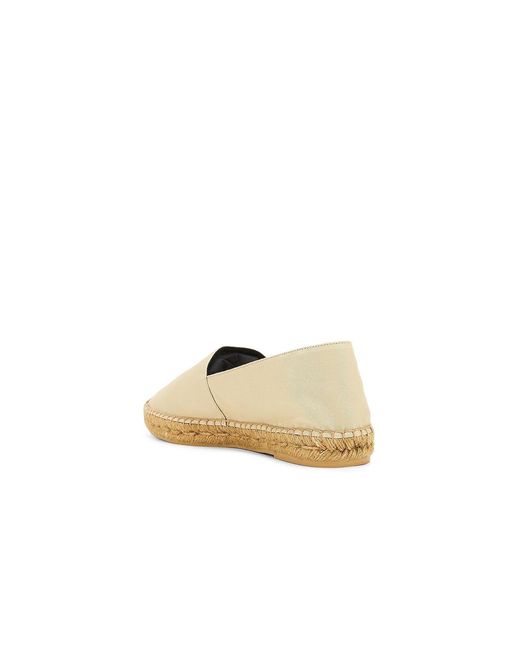 Saint Laurent White Espadrille for men