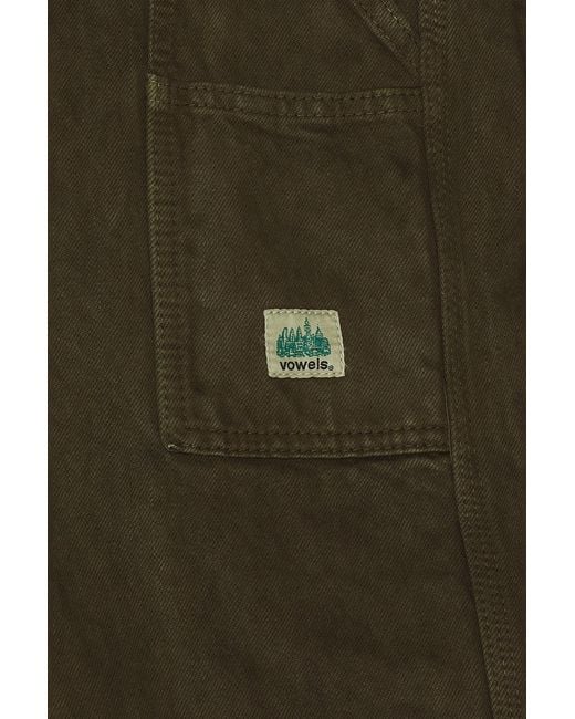 vowels Green Painter Pant for men