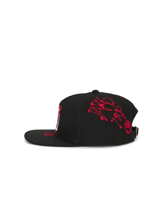 Y-3 Black Chito Graphic Cap for men