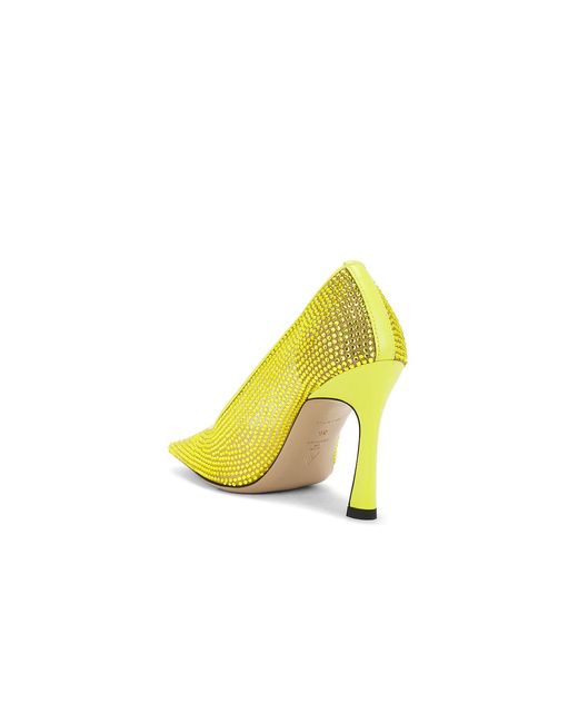 The Attico Yellow Juno 95M Pump