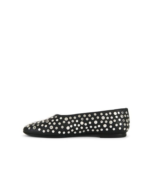Staud Black Alba Ballet Flat