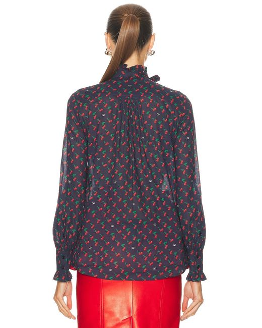 Valentino Red Cherryfic Shirt