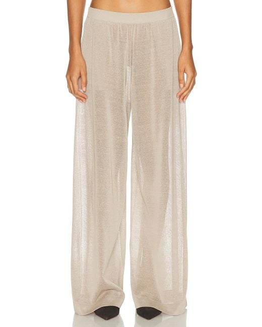 Alaïa Natural Alaïa Alaϊa Fluid Pant