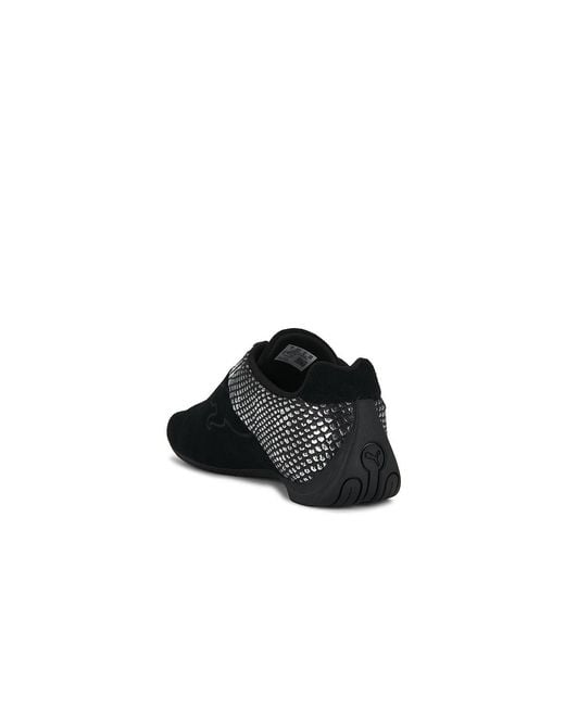 PUMA Black Sports Shoes "Future Cat Emboss"