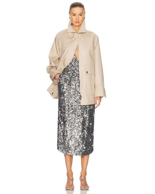 Brandon Maxwell White The Celine Jacket
