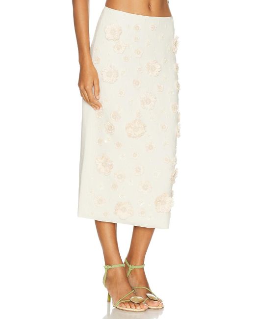 Alexis White Torie Skirt