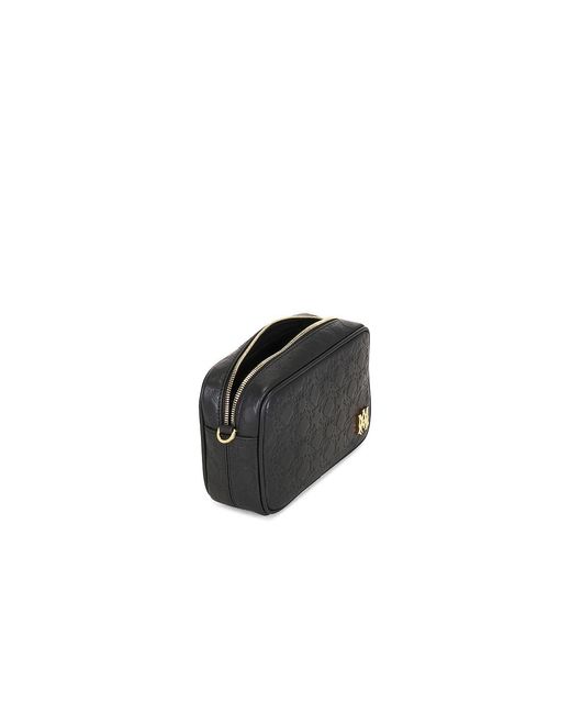 Amiri Black Ma Quad Leather Camera Case for men