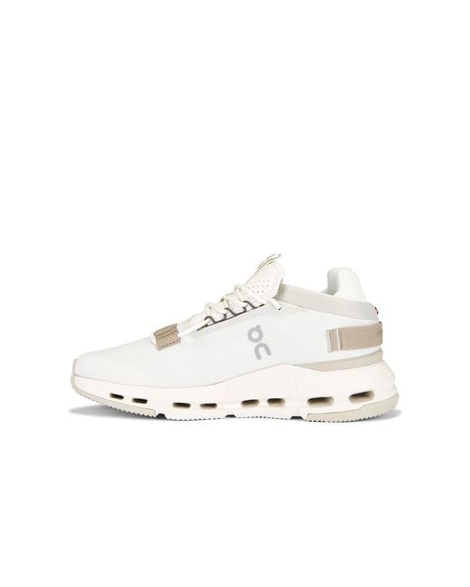 On Shoes White Cloudnova 2 for men