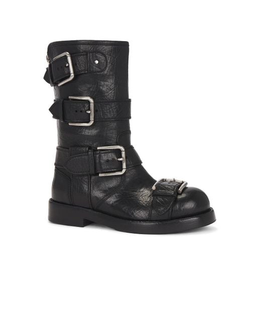 Dolce & Gabbana Black Short Boot