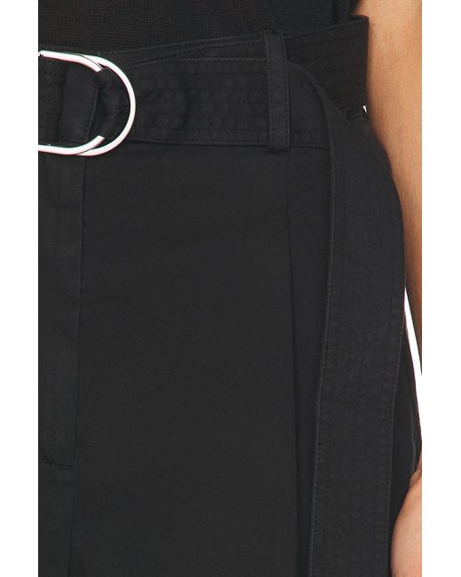 Helmut Lang Black Bermuda Short