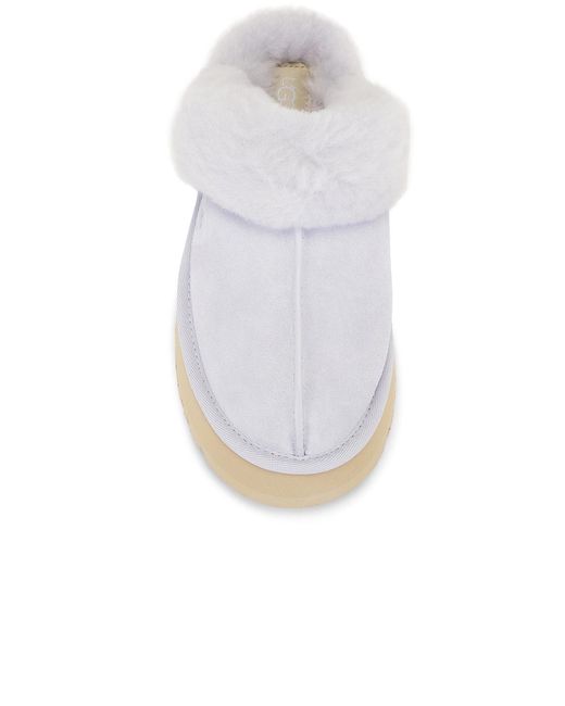 Ugg White Disquette Slipper