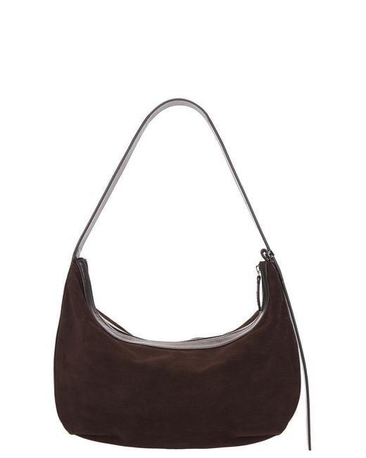Staud Brown Large Demy Shoulder Bag