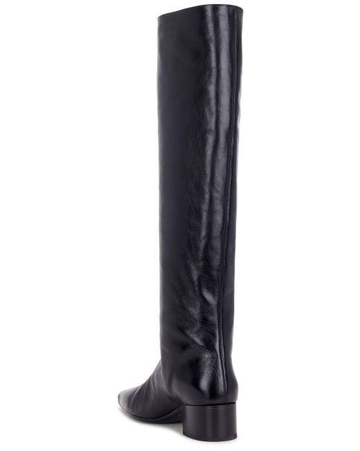 Khaite Black Andee Knee High 40Mm Boot