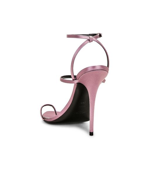 Saint Laurent White Dive Sandal