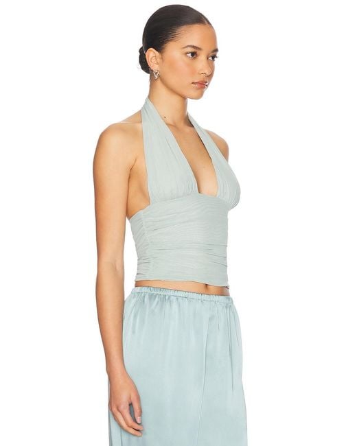 SER.O.YA White Bimini Halter Top