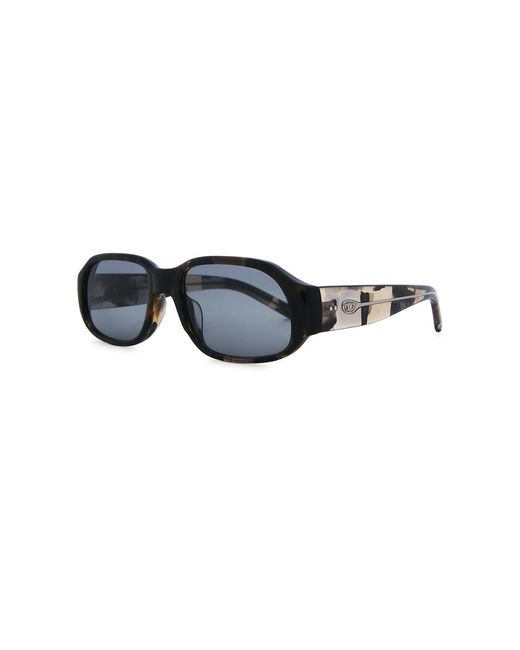 DIESEL Blue Rectabgle Sunglasses for men
