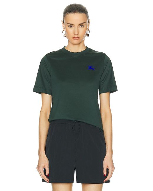 Burberry Green Short Sleeve T-shirt