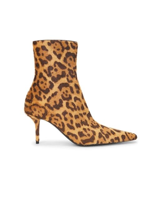 Saint Laurent Brown Ashley Bootie
