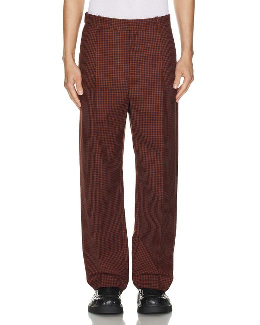 BOTTER Brown Classic Trousers With Pleat for men