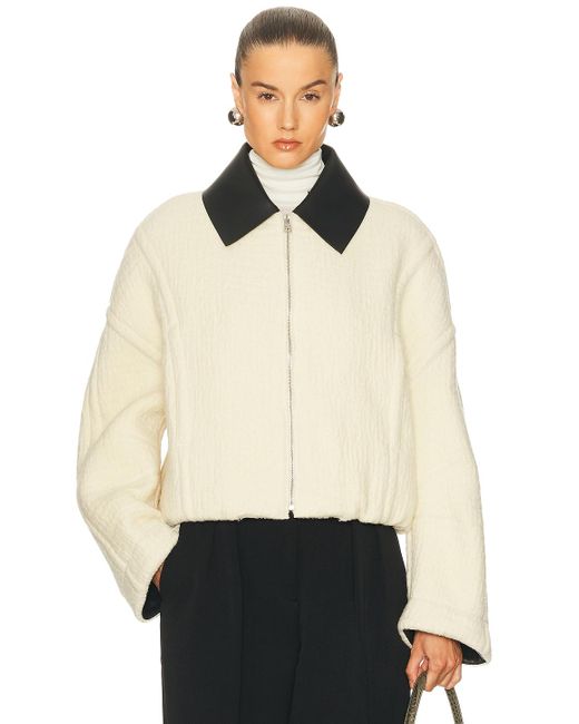 Jean Paul Gaultier Natural Bomber Jacket