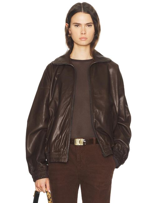 Acne Brown Lemmy Jacket