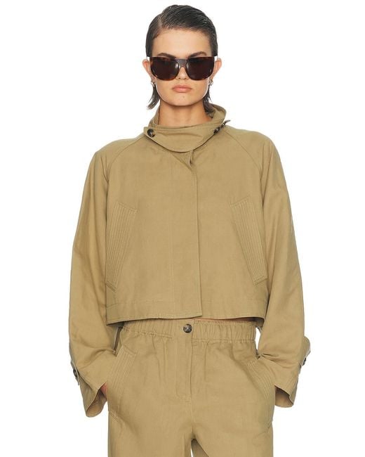 Helmut Lang Natural Cropped Jacket