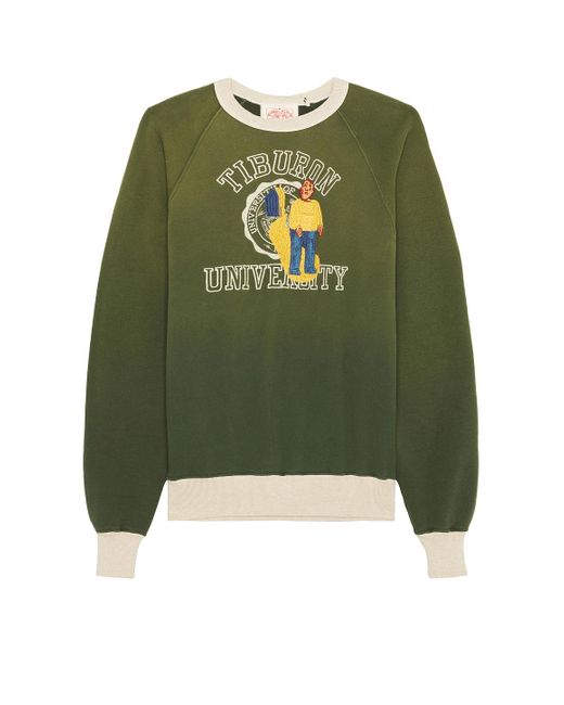 Samuel Zelig Green Tiburon Crewneck for men
