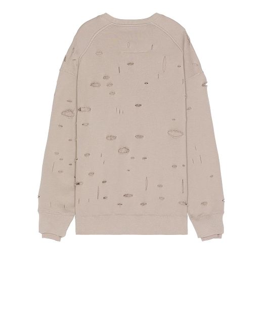 Givenchy Natural Oversized Hole Sweater for men