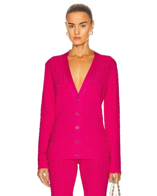 Givenchy Synthetic Fitted Cardigan in 