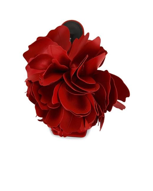 Givenchy Red Boudoir Rose Mule