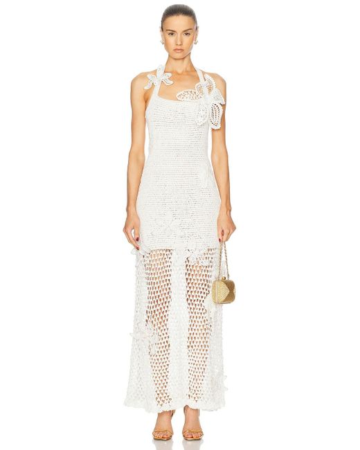 white and grey formal dress V Neck Gray Lace Long Prom Dress, Grey Lace Formal Graduation Evening Dress