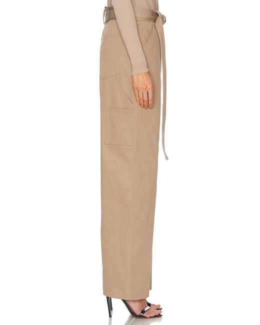 Alaïa Natural Cargo Pant