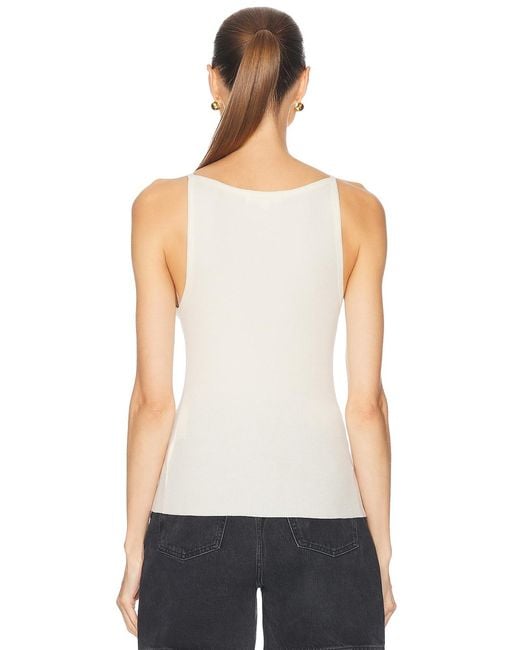 ÉTERNE Blue Iris Tank Top