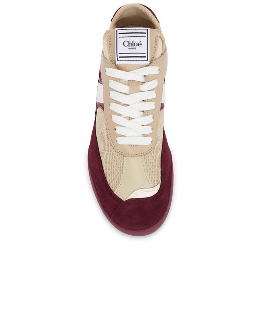 Chloé Brown Kick Sneaker