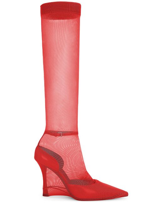 Givenchy Red Show Stocking Pump