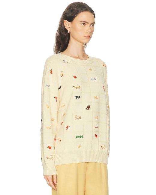 Bode Natural Zoologist Sweater