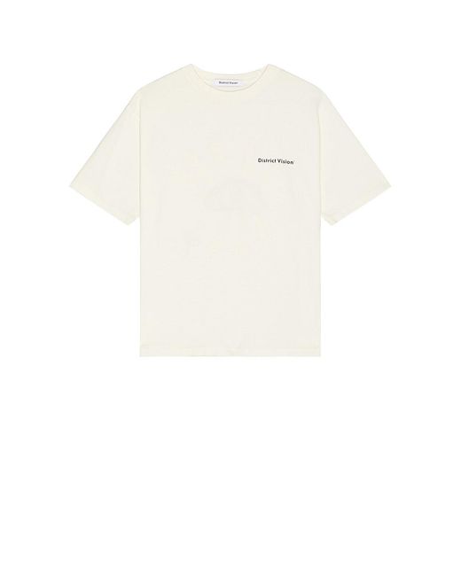 District Vision White Arrow Eye Tee for men